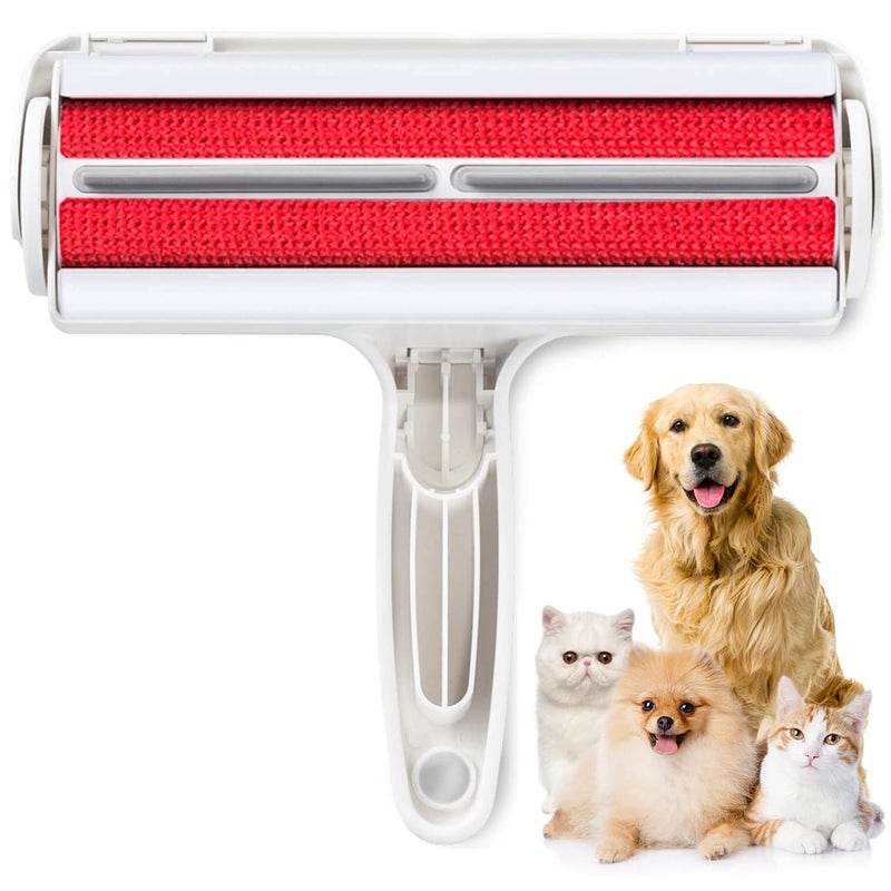 Nado Care Pet Hair Remover Roller - Lint Roller for pet Hair - Self Cleaning Dog & Cat Hair Remover - Remove Dog, Cat Hair from Furniture, Carpets, Bedding, Clothing and More. White - Image 4